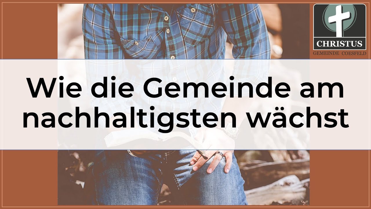 Wie die Gemeinde am nachhaltigsten wächst